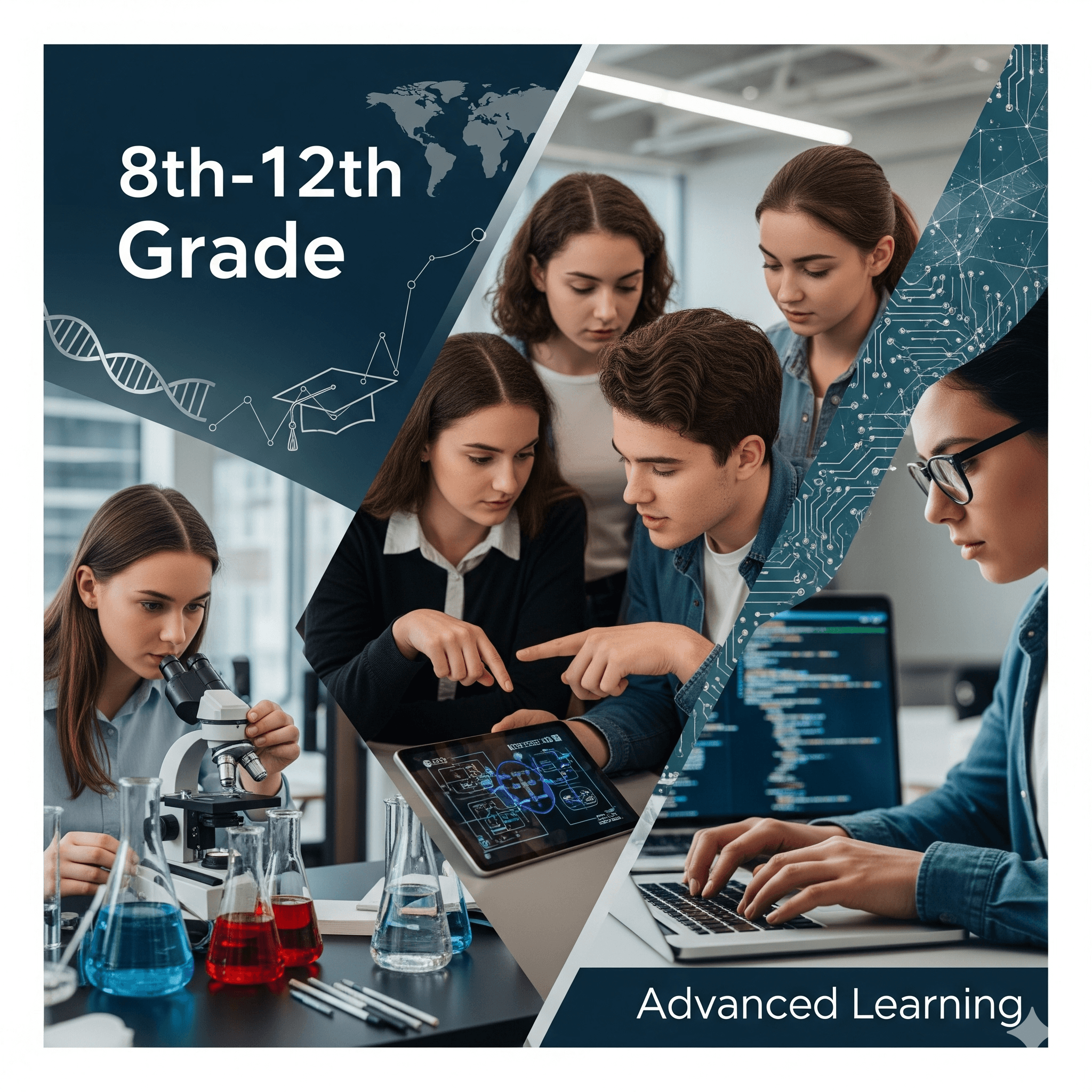 8th 9th to 12th grade program