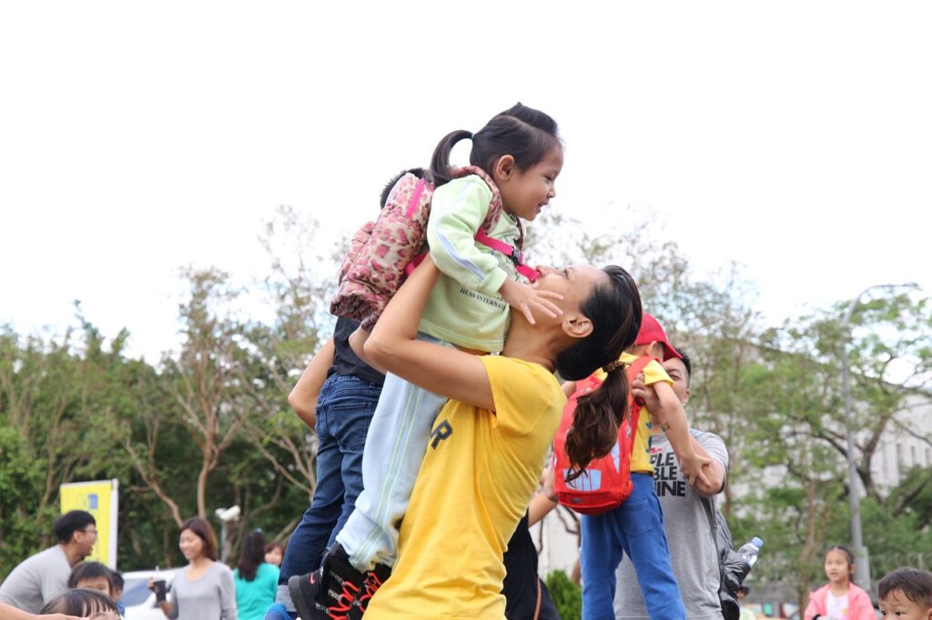 Parent identifying child’s strengths and talents through observation